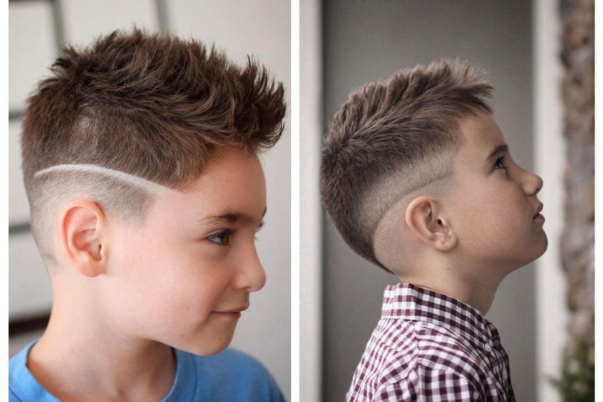 Kiểu tóc cho bé trai 11 tuổi vô cùng cá tính
