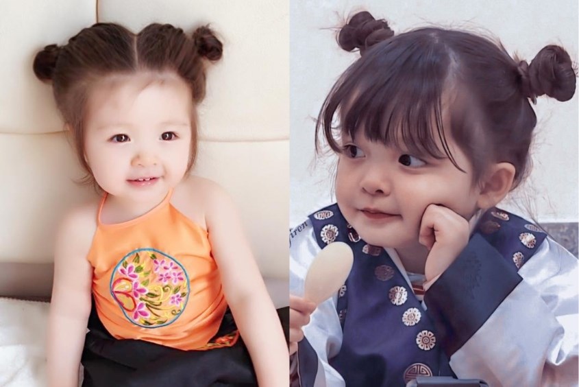 Kiểu tóc cho bé gái 2 tuổi xinh đẹp