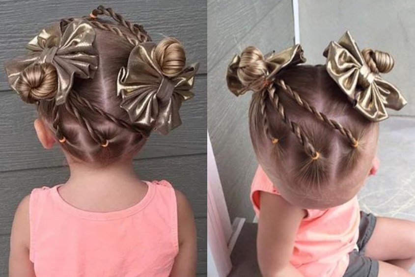 Kiểu tóc cho bé gái 3 tuổi đáng yêu