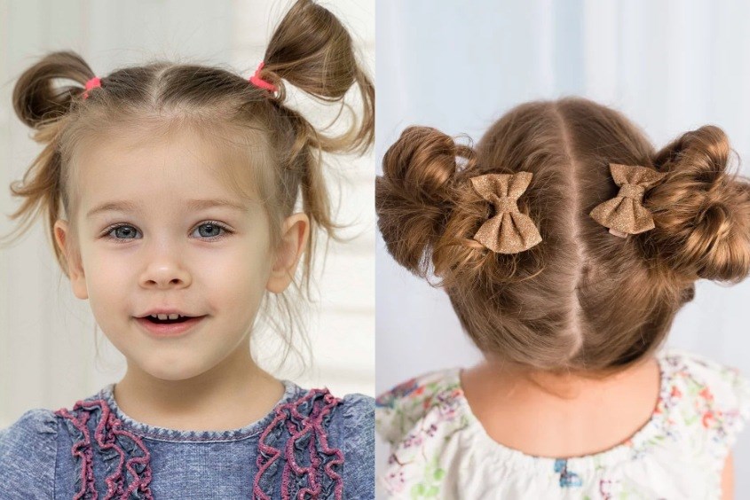 Kiểu tóc cho bé gái 4 tuổi dễ thương