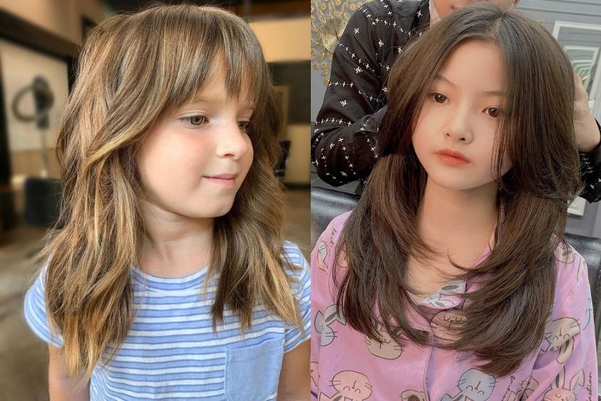 Kiểu tóc cho bé gái 8 tuổi xinh nhất