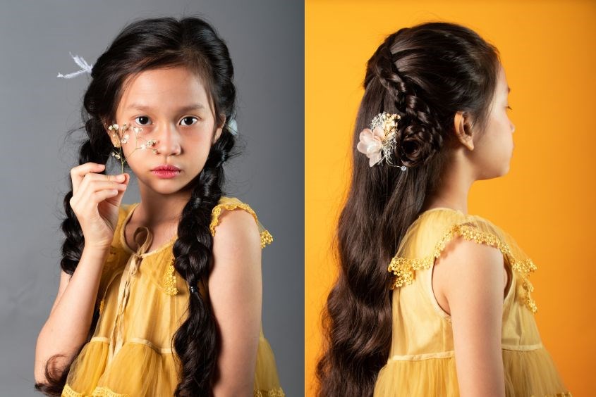 Kiểu tóc cho bé gái 8 tuổi đẹp nhất