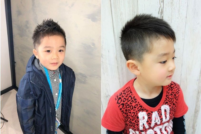 Kiểu tóc đầu đinh cho bé trai 5 - 6 tuổi vô cùng năng động