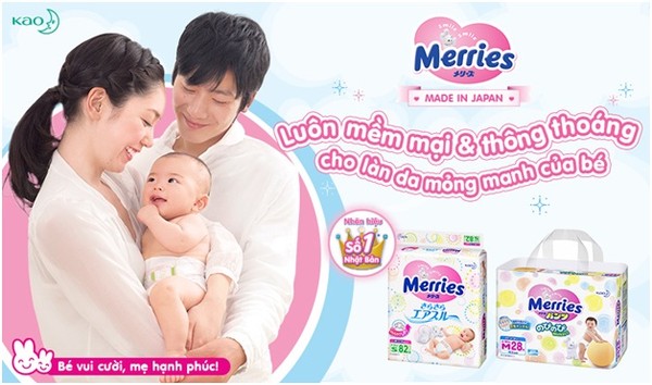 Merries siêu mềm mại