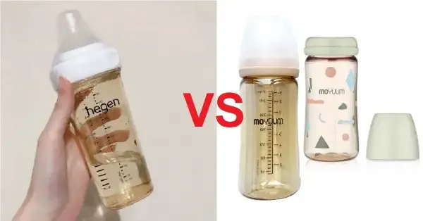 So sánh bình sữa Hegen và Moyuum loại nào đáng mua hơn