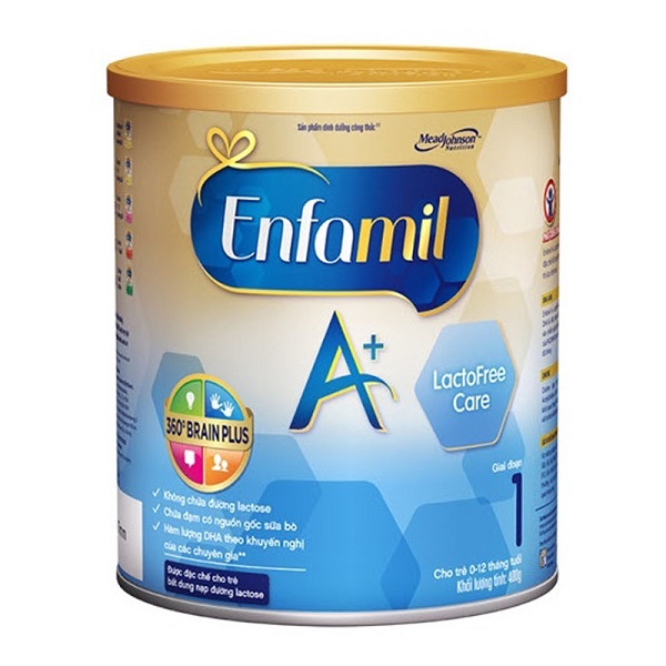 Enfamil A+ Lactofree số 1 là sản phẩm sữa dành cho trẻ tiêu chảy